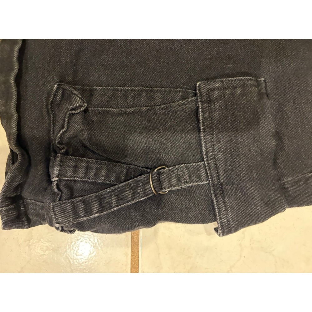 Junior SO black wash cargo denim mini skirt - Picture 5 of 5